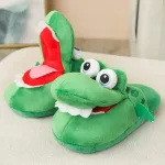 chaussons amusants crocodile