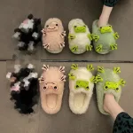 chaussons amusants grenouille