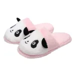 chaussons animal en polyester panda