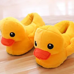 chaussons animaux canard