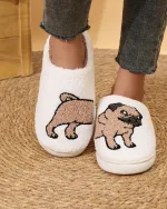 chaussons animaux carlin