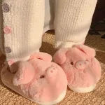 chaussons animaux cochon