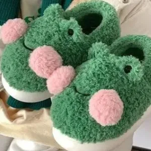 chaussons animaux grenouille
