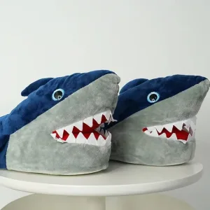 chaussons animaux requin