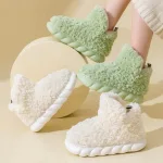 chaussons botte confortables