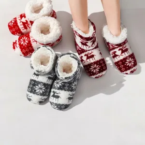 chaussons botte de Noël