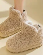 chaussons botte mode