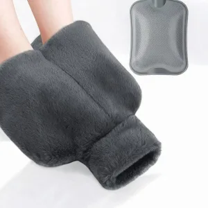 chaussons bouillotte doux
