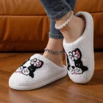 chaussons bouledogue avec motifs floraux