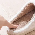 chaussons chaleureux femme arc-en-ciel