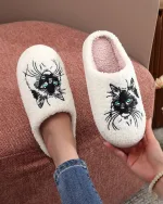 chaussons chat