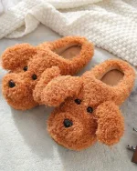 chaussons chauds toutou cosy femme