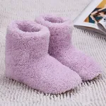 chaussons chauffants d'intérieur