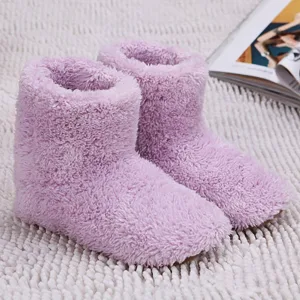 chaussons chauffants d'intérieur