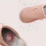 chaussons chauffants en rose pour femmes
