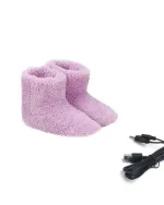 chaussons chauffants unisexes