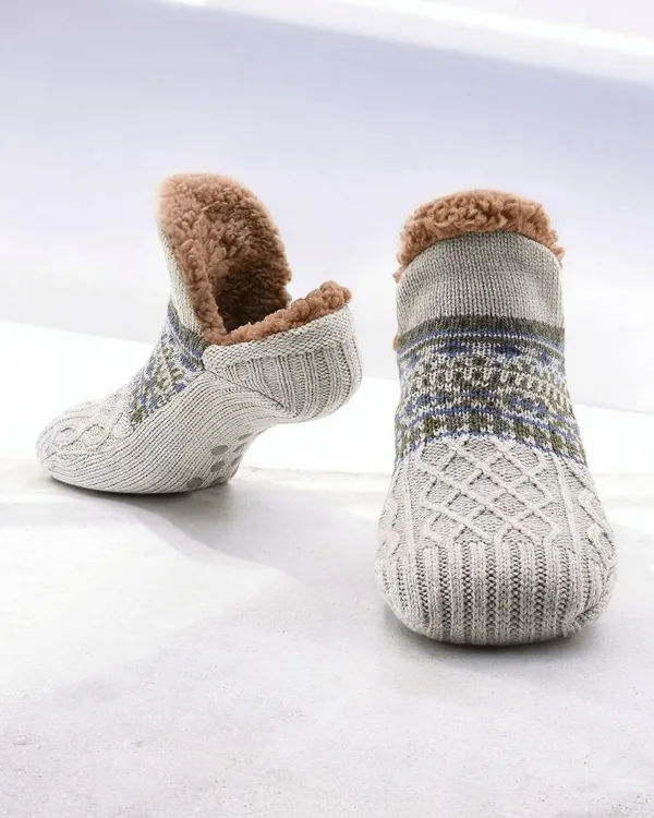 chaussons chaussette homme