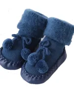 chaussons chaussettes colorés enfant semelle rigide
