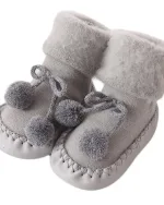 chaussons chaussettes doux pour enfants