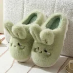 chaussons chic femme en fourrure