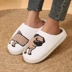 chaussons chien carlin