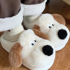 chaussons chien cartoon