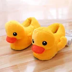 chaussons colorés canard