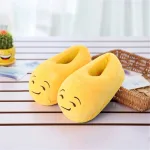 chaussons colorés emojis