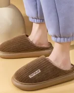 chaussons confortables couple