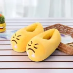 chaussons confortables emojis