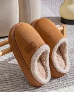 chaussons confortables femme