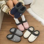 chaussons confortables hiver