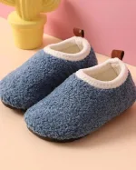 chaussons confortables hiver enfant