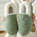 chaussons confortables home classique