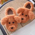 chaussons confortables toutou cosy femme