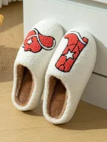 chaussons cowgirl femme en cuir