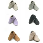 chaussons cuir souple pour enfant