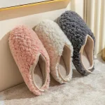chaussons d'hiver à semelle antidérapante