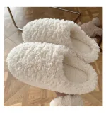 chaussons d'intérieur confortables hiver