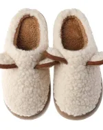chaussons d'intérieur femme mouton