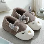 chaussons daim pour femmes