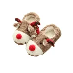 chaussons de Noël renne