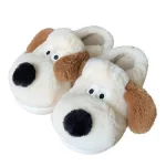 chaussons douillets chien cartoon