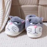 chaussons doux chat kawaii