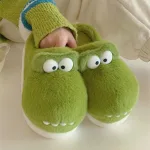chaussons doux crocodile