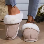 chaussons doux et chauds pour femme