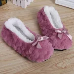 chaussons doux pour femme ballerine