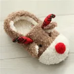 chaussons doux pour fêtes de Noël