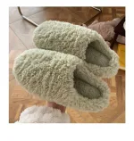 chaussons doux style hiver