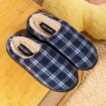 chaussons écossais en laine